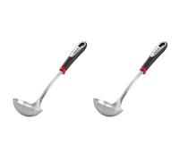 Tefal K1180214 Ingenio Inox Louche Acier Inoxydable Inox 38,75 x 9,2 x 7,5 cm (Lot de 2)