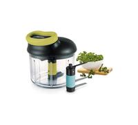Tefal K1321224 Hachoir Manuel 5 Seconds Engineering, Lame Glace Pilée, Noir, Vert, Transparent