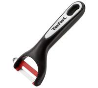 Tefal K2071814 Ingenio Eplucheur Fruit et Légumes à lame curvée ustensile de cuisine noir et rouge sans bisphénol A