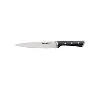 Tefal Ice Force Couteau à trancher Noir 20 cm, Couteau de cuisine, Lame en acier inoxydable allemand, Coupe performante, Tranchant longue durée, Garantie 10 ans K2320714