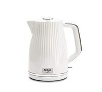 Tefal KO250830 Bouilloire électrique en plastique 1,7 l 2400 W Blanc | Filtre anti-calcaire amovible | Sans BPA | KO250830 | Auto-Off