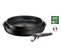 Tefal L3959143 Ingenio Unlimited On Set 3 Pcs Poêles 24/28 Cm + 1 Poignée -Induction