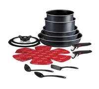 Tefal L7239642 Ingenio So'light, Batterie De Cuisine 16 Pièces, Technologie Ligh