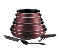 Tefal L72483 Ensemble De Casserole Et Poêle 9 Pièces Rouge