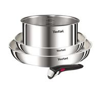 Tefal Ingenio Emotion, Batterie de cuisine, 4 pièces, Acier inoxydable, L896S453