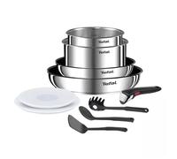 Tefal L8971S04 Ingenio Emotion Batterie Cuisine 10 Pcs Inox Induction Set Poeles