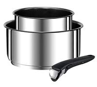 Tefal L9408802 Ingenio Preference Inox Lot Casseroles, Induction, Argent