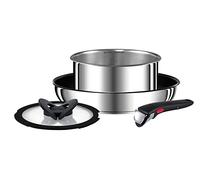TEFAL L9409032 JUEGO DE 4P INGENIO PREFERENCE - TODAS LAS PLACAS DE COCCIÃ“N INCLUIDA LA INDUCCIÃ“N - FABRICACIÃ“N FRANCESA - ACERO