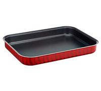 Tefal Les Spécialistes Plat à Four 31x45cm Revêtement Antiadhésif Aluminium Diffusion de Chaleur Nettoyage Facile Rouge Fabriqué en France J5715082