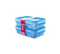 TEFAL Lot de 2 ou 3 boîtes de conservation Clip & Close (Lot de 2 boîtes rectangulaires)