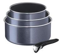 TEFAL Lot de 3 Casseroles Ingenio Elegance avec poignee amovible - O 16 / 18 / 20 cm G