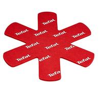Tefal - Lot de 4 Proteges Poêle et Casseroles Feutrine - 38 cm - Rouge | Protege casserole et poêle pour eviter les rayures - Empilage securise des ustensiles - Prolonge la duree de vie Ingenio