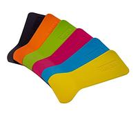 Tefal - Lot de 6 Spatules pour Crêpières et Raclettes Multicolore | Ustensiles de cuisine silicone pour poêlons - Compatibles gammes Gourmet Party et Wok Party - Anti-adhésif - Avec œilletons