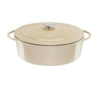 Tefal LOV, Cocotte ovale 34x26 cm, Produit émaillé robuste et issu d'une démarche d'éco-conception, E2590605