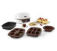 Tefal Cake Factory + Machine à fabriquer des cupcakes 1100 W Or, Blanc