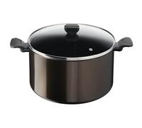 Tefal Marmite Easy Cook & Clean 30 cm – antiadhésive avec couvercle – aluminium noir