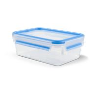 Tefal Boîte de conservation plastique rectangulaire Masterseal Fresh K3021212 1 L Bleu