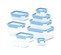 Tefal MASTERSEAL FRESH SET 9PIÈCES, de 0,15L à 2,2L, Étanche, Couvercles à clips hygiéniques et hermétiques, Compatible lave-vaisselle et micro-ondes, Résistant au givre, N1031451