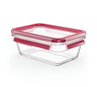 Tefal Masterseal N10408 Rectangulaire Boîte 0,85 L Transparent, Rouge 1 Pièce(S)
