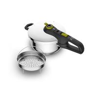 Tefal, Mini cocotte-minute, Cuisson plus rapide, Capacité compacte de 3L, Idéale pour 1 à 2personnes, 2programmes de cuisson, P2534047