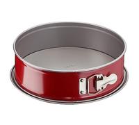 Tefal Moule à charnière Delibake J1641014 – Acier Ø 17 cm – Rouge et gris
