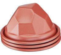 Tefal - Moule À Gâteau Fantaisie Creabake 3 Moules Rochers 7.5 Cm