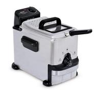 Tefal - Oleoclean - Friteuse semi-professionnelle compacte - 2 L - Inox | Friteuse professionnelle électrique avec filtration automatique de l'huile - Cuve 2 L pour 800g d'aliments