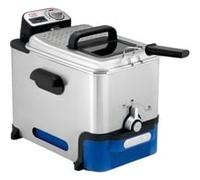 Tefal Oleoclean Pro Inox & Design FR8040 Unique 3,5 L 2300 W Noir, Acier inoxydable