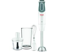 TEFAL | Optichef 3-en-1 HB643138 | Blender | Mixeur plongeant | 800 W | Nombre de vitesses 20 | Mode Turbo | Hachoir | Blanc/gris