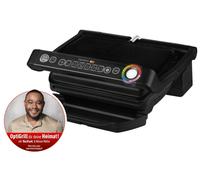 TEFAL OptiGrill GC7058 Électrique Gril Électrogrill Noir