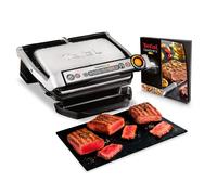 Tefal OptiGrill+ GC712D12 - Gril -électrique - 600 cm ² - thermomètre intégré - argent