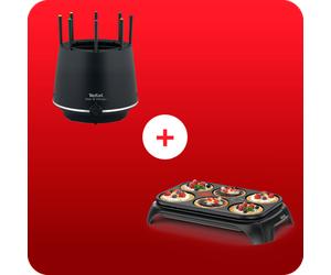 Tefal Pack Web - Fondue & Crêpes Gourmandes