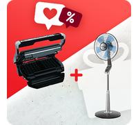 Tefal Pack Web - Voilà l'été ! Barbecue et ventilateur Turbo Silence