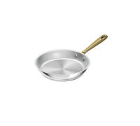 Tefal Poêle Paul Bocuse H8240402 24 cm acier inoxydable poignée rivetée dorée