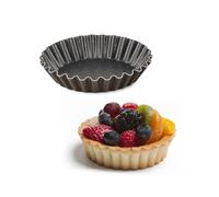 TEFAL SUCCESS Jeu de 4 tartelettes J1608102 diamètre 11 cm marron