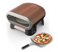 Tefal Pizza Pronto, Four à pizza électrique d'extérieur, Pierre rotative automatique, Jusqu'à 400°C, Multifonctions 4 Températures, Pelle à pizza incluse, JM600TE0