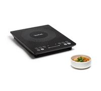 Tefal Plaque induction, Everyday Slim, 45 mm d'épaisseur, 2100 W, Portable, Compact, 6 programmes, 1 mode manuel, Tactile, Nettoyage facile, IH210801