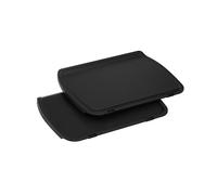 Tefal XA728810 Plaques plancha compatibles OptiGrill + OptiGrill Elite pour ingrédients délicats Aluminium moulé sous pression antiadhésif Noir