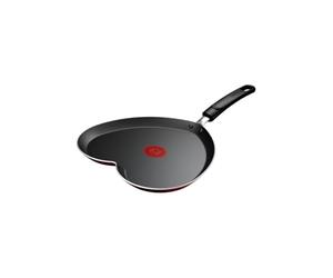Tefal Poêle à crêpe Coeur 25cm Bonne Maman - Tous feux sauf induction - B0131002