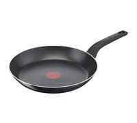 Tefal Poêle Easy Cook & Clean 32 cm, revêtement antiadhésif, indicateur de température à signal thermique, noir, B5550833 (Non Induction)