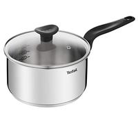 Tefal Primary casserole 20 cm / 3 L + couvercle, Garantie 10 ans, Acier inoxydable de première qualité, Induction, Mijoter, bouillir, recettes E3082404