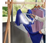 Tefal Pro Express Ultimate II GV9720 1,2 L Durilium Airglide Autoclean Ultra Thin soleplate Bleu, Blanc