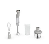 Tefal Quickchef+ Mixeur plongeant, Technologie de lame Powelix, 20 vitesses, mode turbo, design compact, embout de garde-bout, gobelet doseur de 800 ml, mode Silence, poignée Softgrip, HB673B30