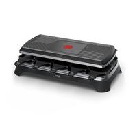 Tefal RE4588 raclette 10 personne(s) 1350 W Noir, Acier inoxydable