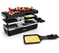 Tefal RE2308 raclette 2 personne(s) 400 W Noir, Argent