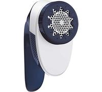 Tefal Rasoir Anti-Peluches JB1013 (4 Lames, 4 réglages de Hauteur, Moteur 3 V, Facile à Vider) Blanc/Bleu