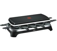 Tefal RE458812 Appareil Raclette Grill Gourmet 10 Coupelles Thermo-Spot Inox