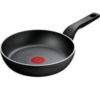 Tefal Recycled On Poêle à frire 24 cm, 100% aluminium recyclé, revêtement antiadhésif, induction, passe au lave-vaisselle, Noir, C2970432