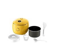 Tefal RK5352E0 Cuiseur de Riz 2L, 8 Programmes Automatiques, Bol Céramique Antiadhésif, Compact, Jaune
