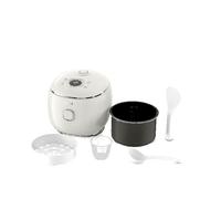 Tefal RK535AE0 Cuiseur de Riz 2L, 8 Programmes Automatiques, Bol Céramique Antiadhésif, Compact, Beige